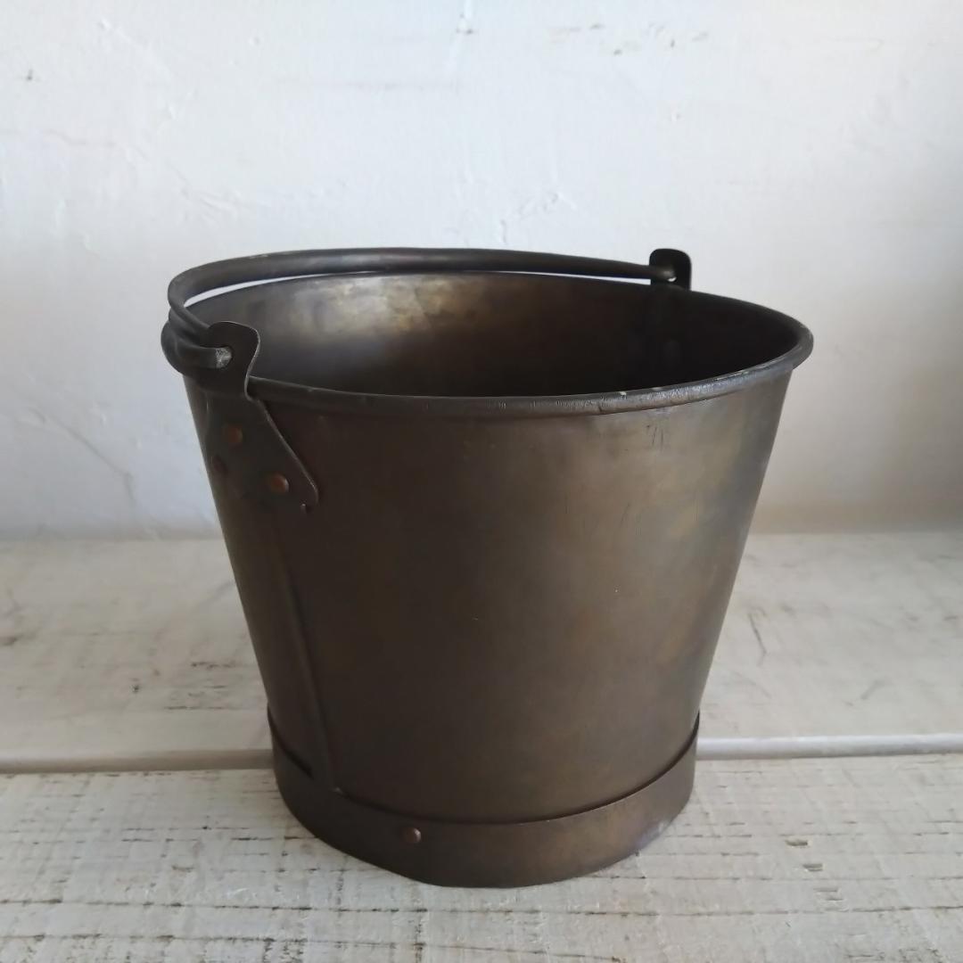 銅製　バケツ　古道具