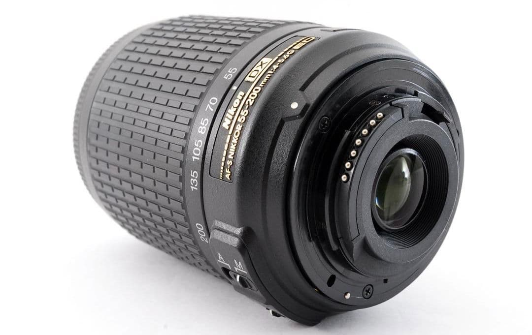 10月7日限定①OP付【望遠レンズ】Nikon AF-S 55-200mm VR