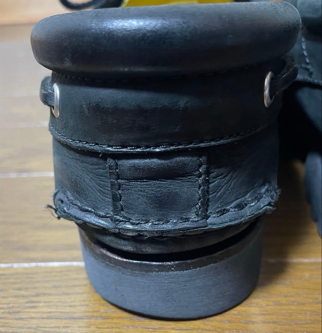 Timberland ティンバーランド 3eye モカシン 黒　27センチ