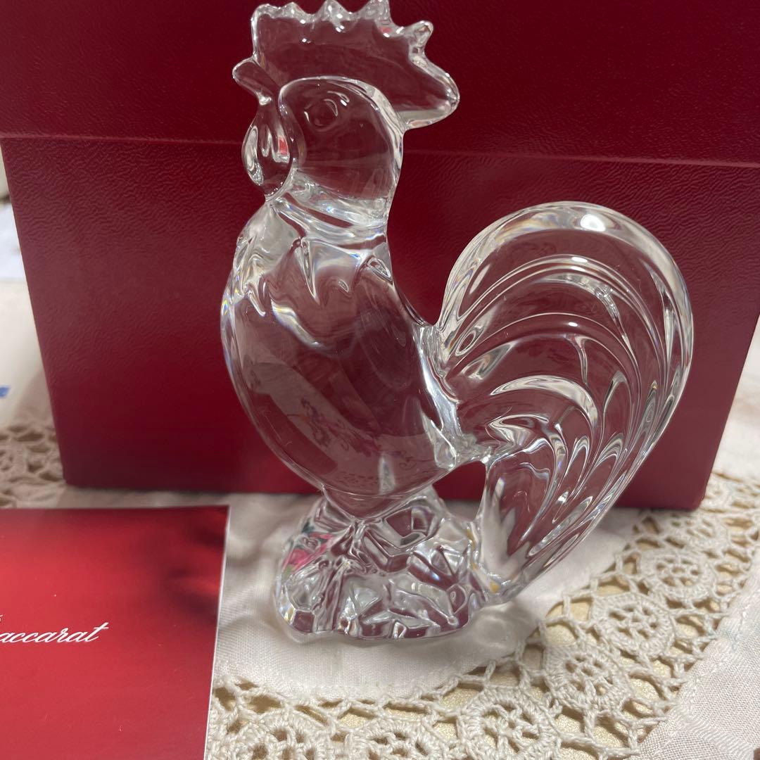 L　バカラ baccarat クリスタルガラス 干支シリーズ 鳥