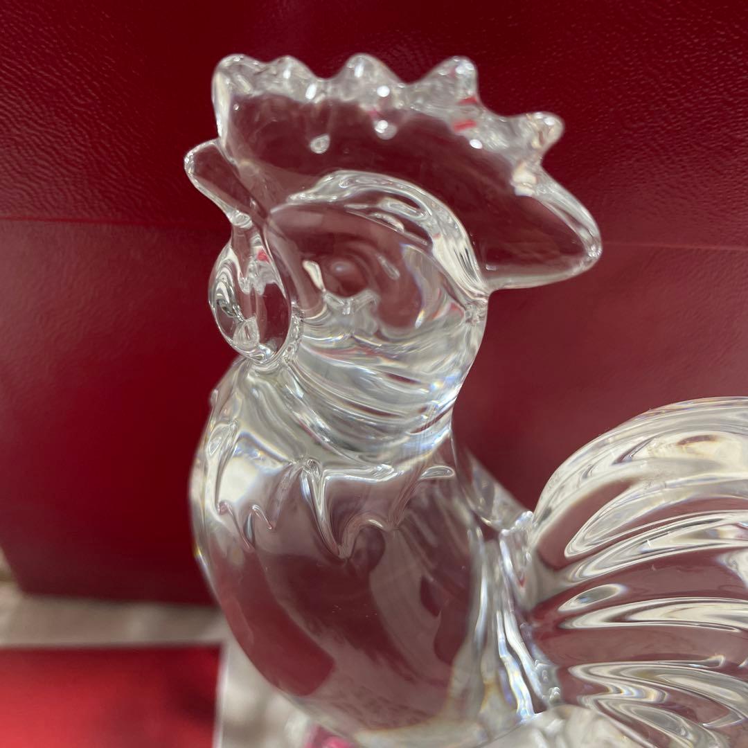 L　バカラ baccarat クリスタルガラス 干支シリーズ 鳥