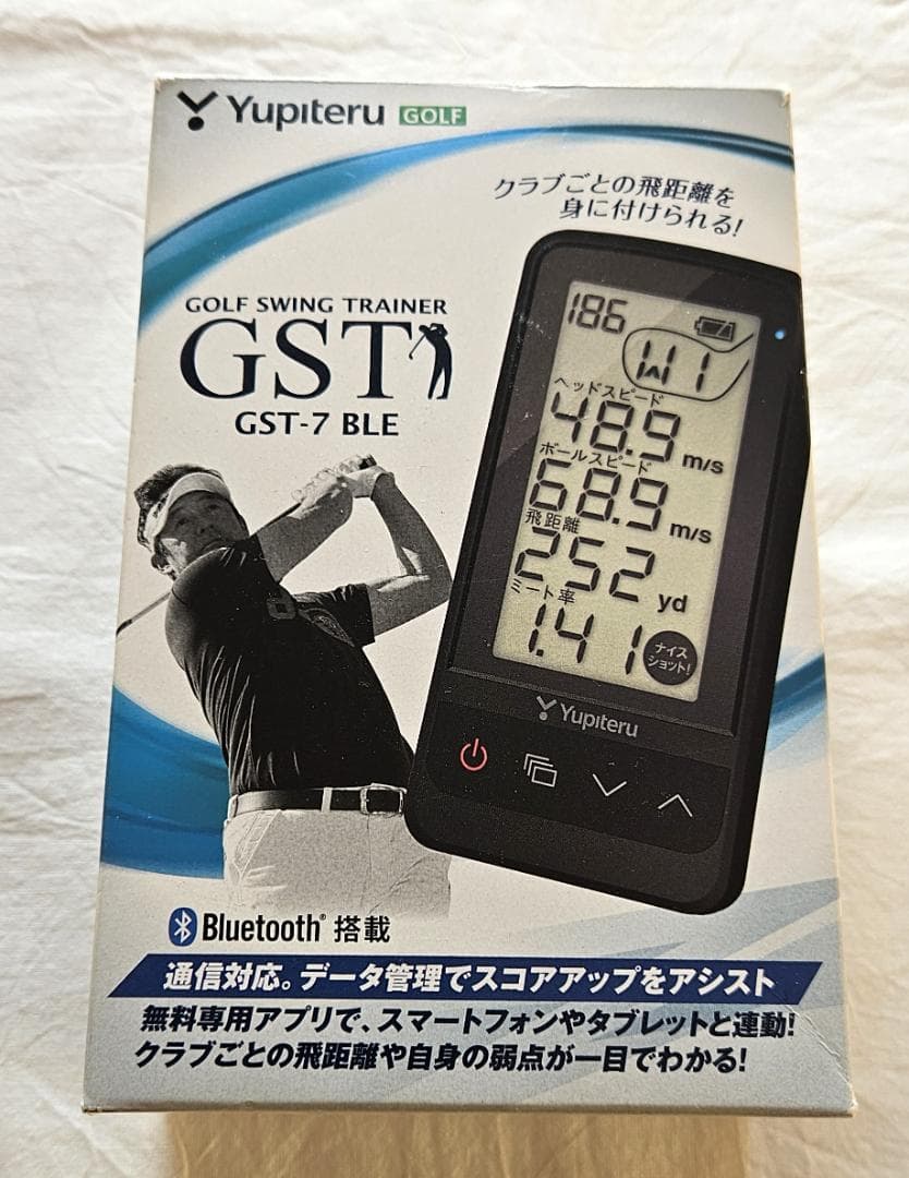 【美品】Yupiteru ゴルフスイングトレーナー GST-7 BLE