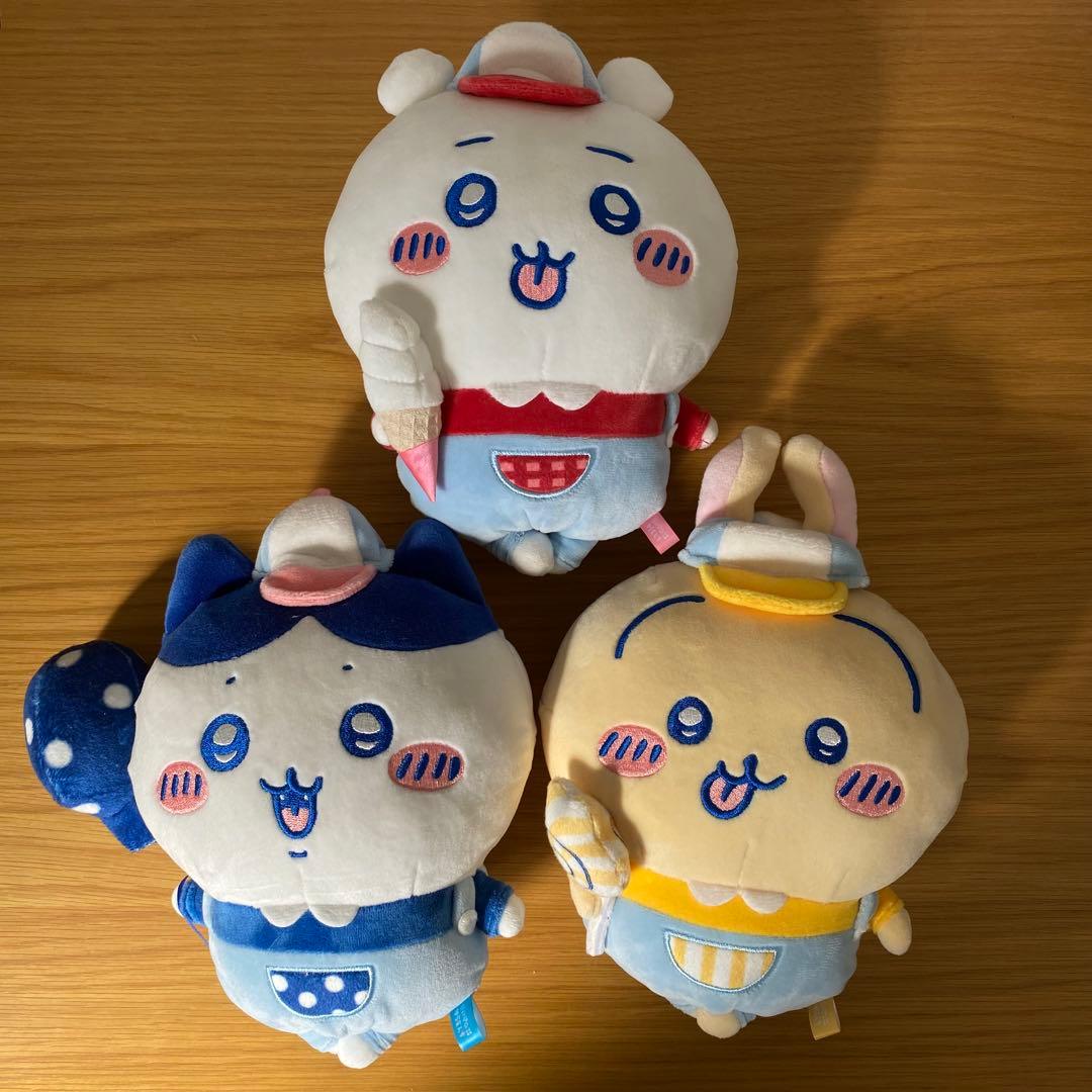 ワクワクゆうえんち　ちいかわハチワレうさぎ　ぬいぐるみS