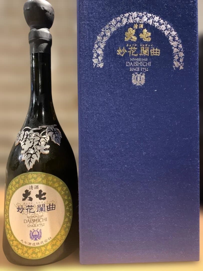 大七 生酛純米大吟醸 妙花闌曲 2019年　雫原酒