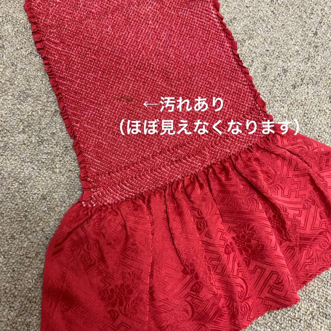 511z46〇小柄な方にも 金通し 振袖 金彩 花 赤 黒〇美品 成人式 結婚式