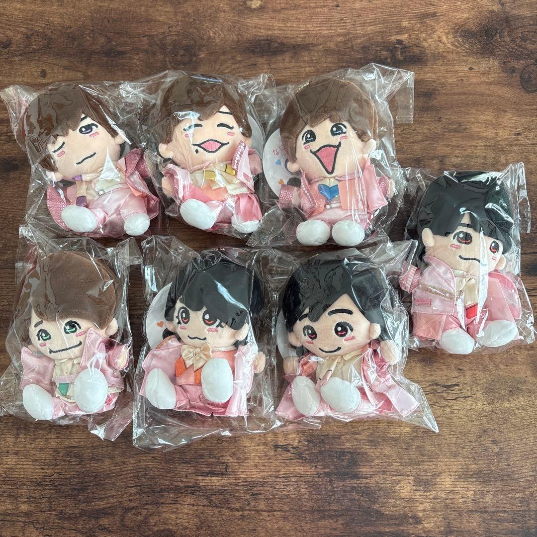 【新品未使用・匿名配送】なにわ男子 うぶらぶ ちびぬい ７体セット