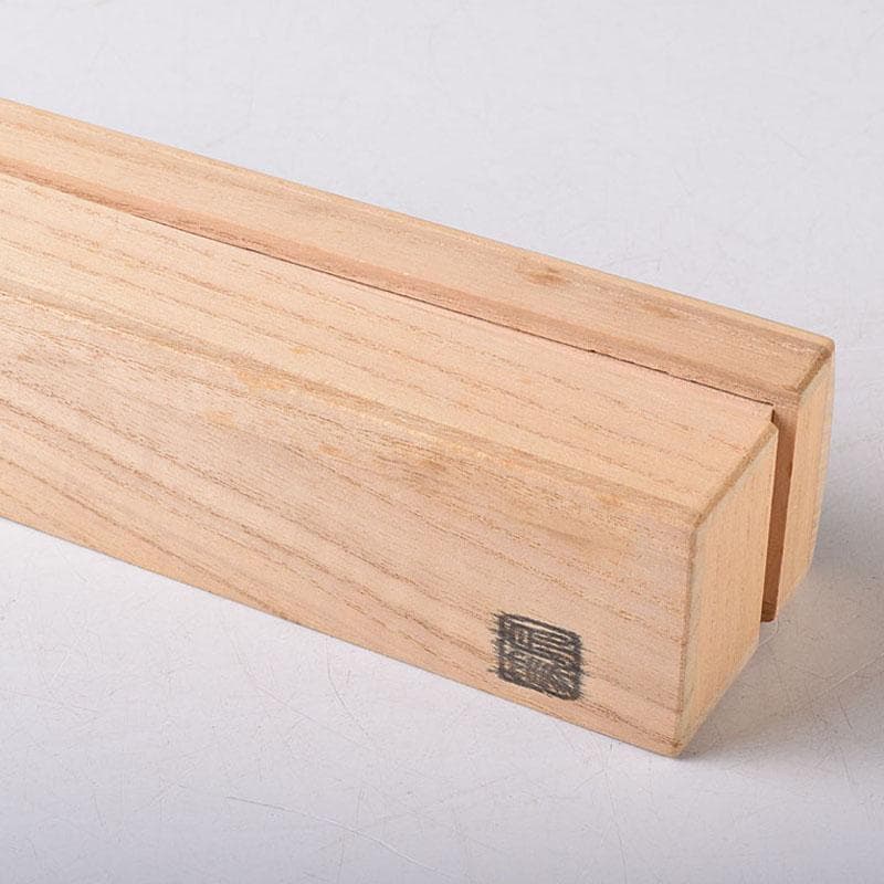 茶道具　影林宗篤作　茶杓　銘知足　前大徳　福本積應書付　共筒共箱　C　R8502