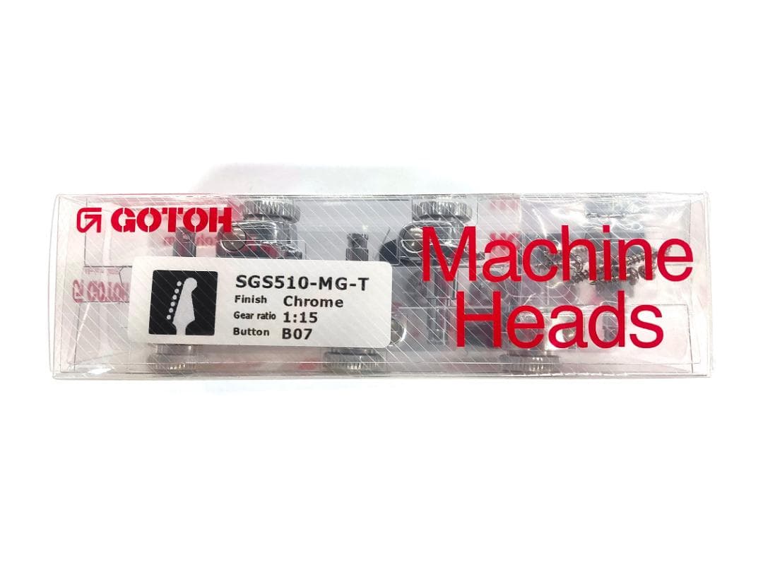 GOTOH SGS510-MGT-B07-L6-Chrome エレキギターペグ