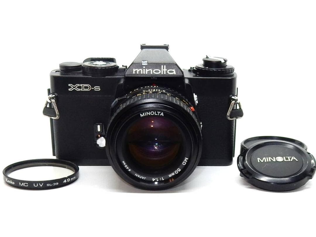 MINOLTA XD-s MD 50mm F1.4 露出計・シャッター全速確認