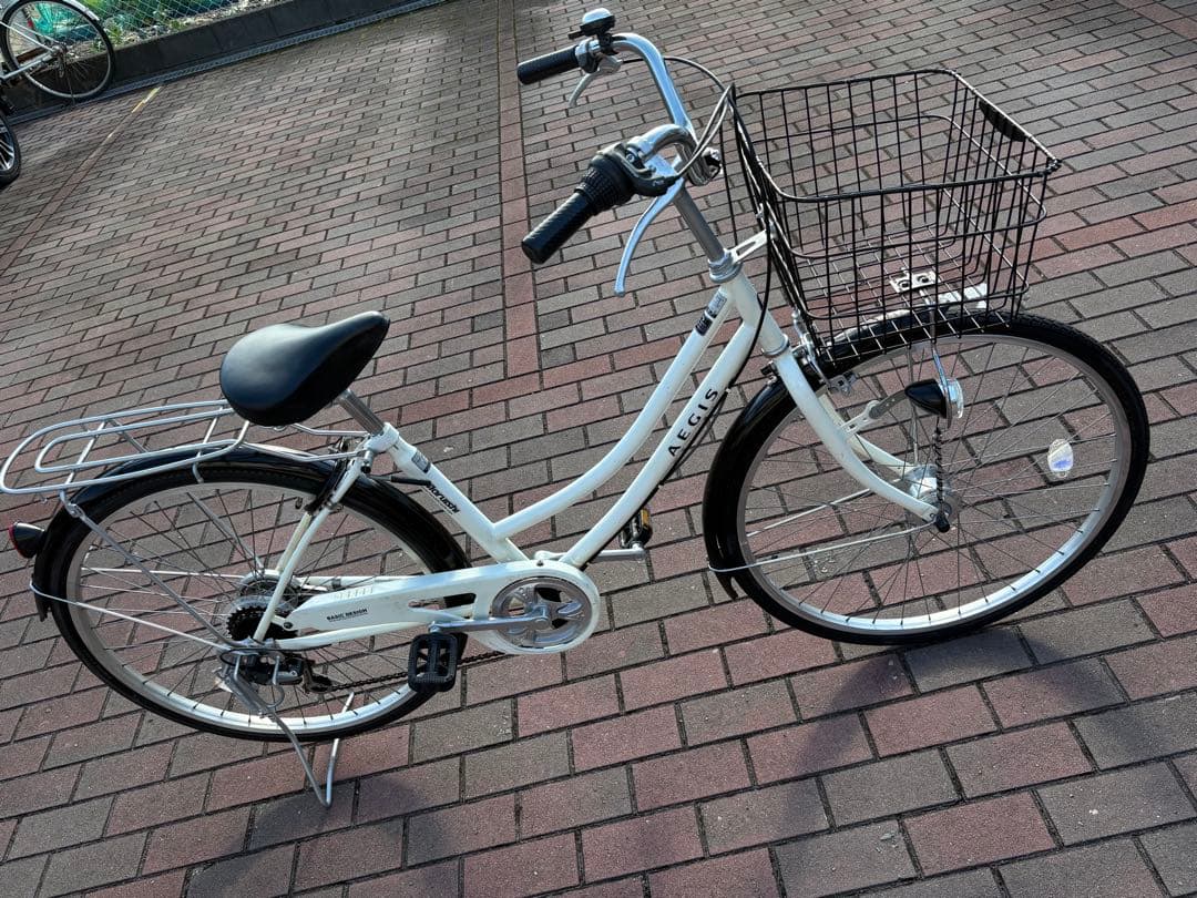 KAORUさん専用 オートライト変速付き、シティーサイクル(26㌅)個人配達用