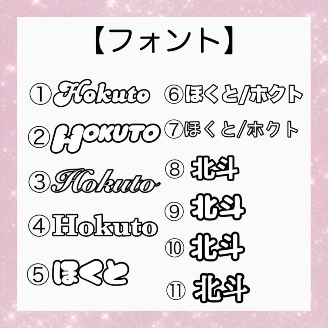 デコうちわ パーツ オーダー