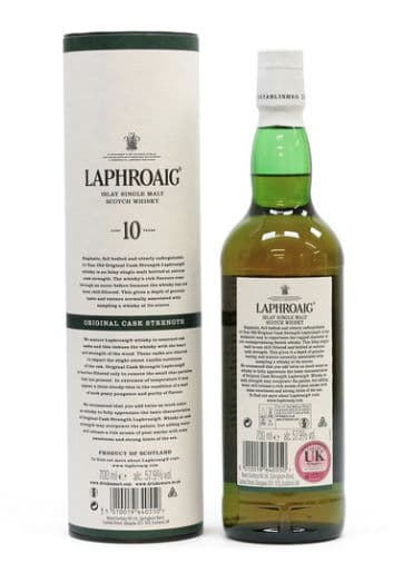 【新品・未開封】ラフロイグ 10年 オリジナルカスクストレングス バッチ013