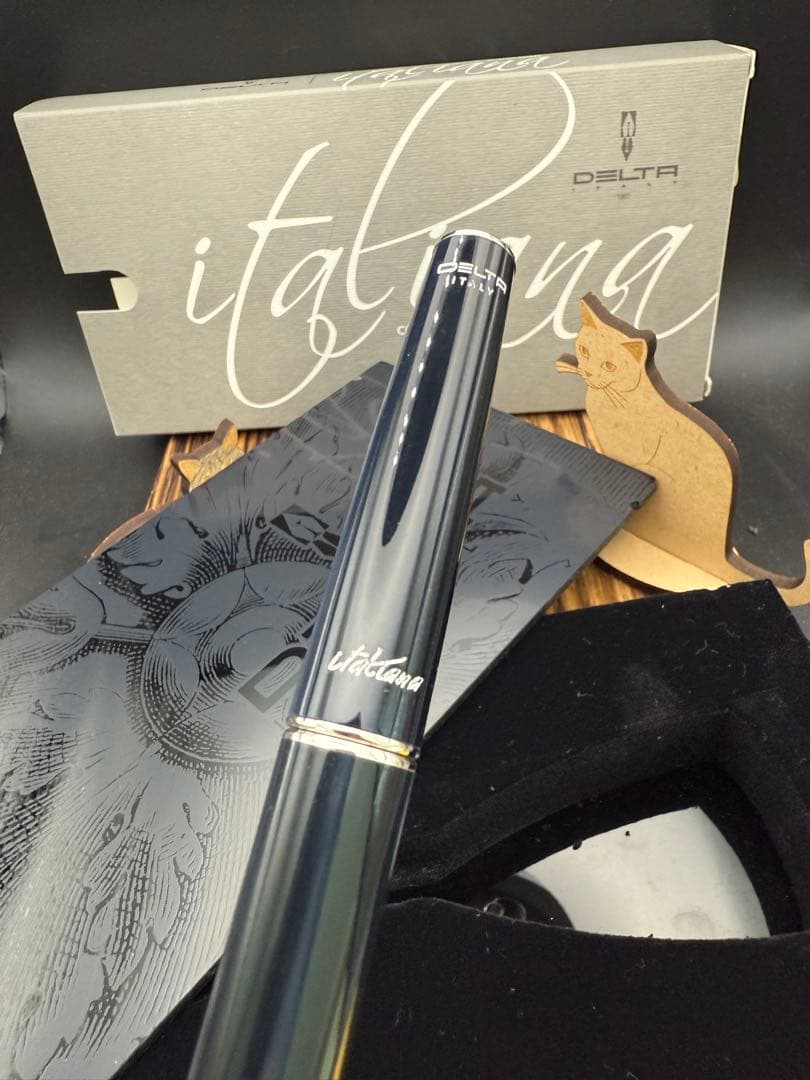 DELTA ボールペン イタリアーナ ブルー