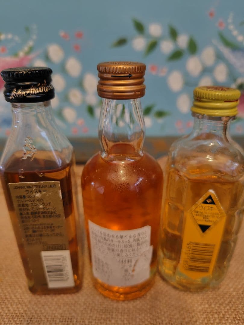 【希少】サントリー　角瓶原酒　角瓶　ジョニーウォーカー　ミニチュアボトル