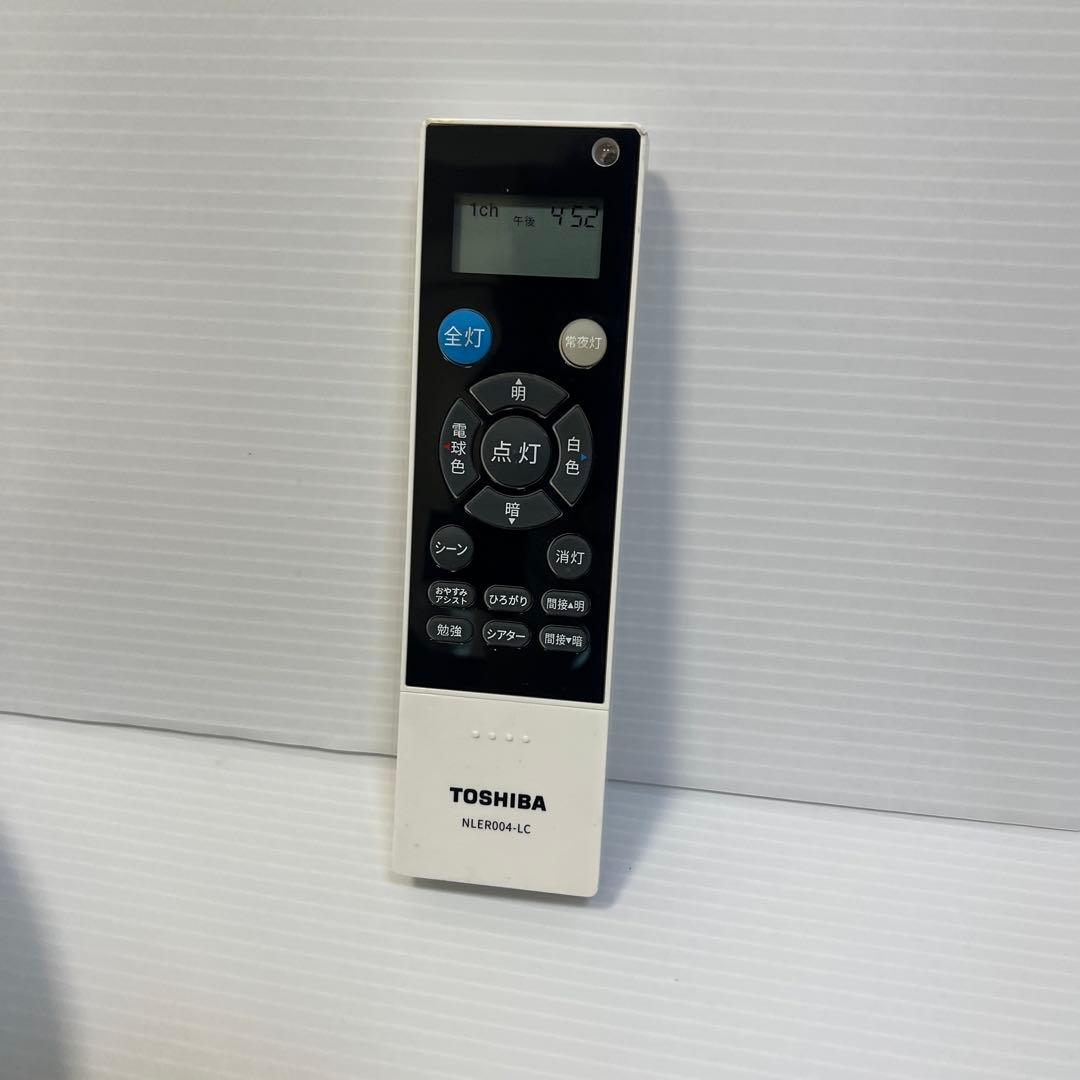 TOSHIBA LEDシーリングライト ホワイトNLEH08015A-LC