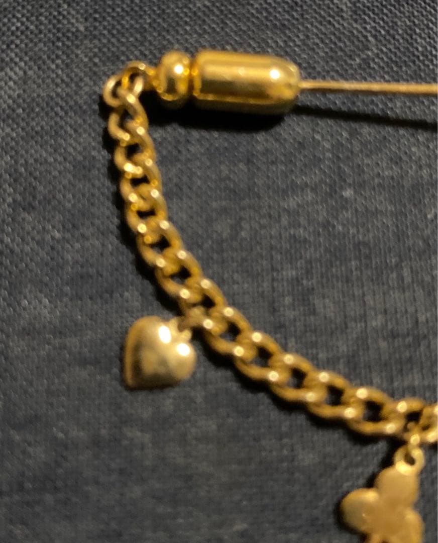 アンティーク非売品MIKIMOTOジュエリーパール&ゴールドブローチ