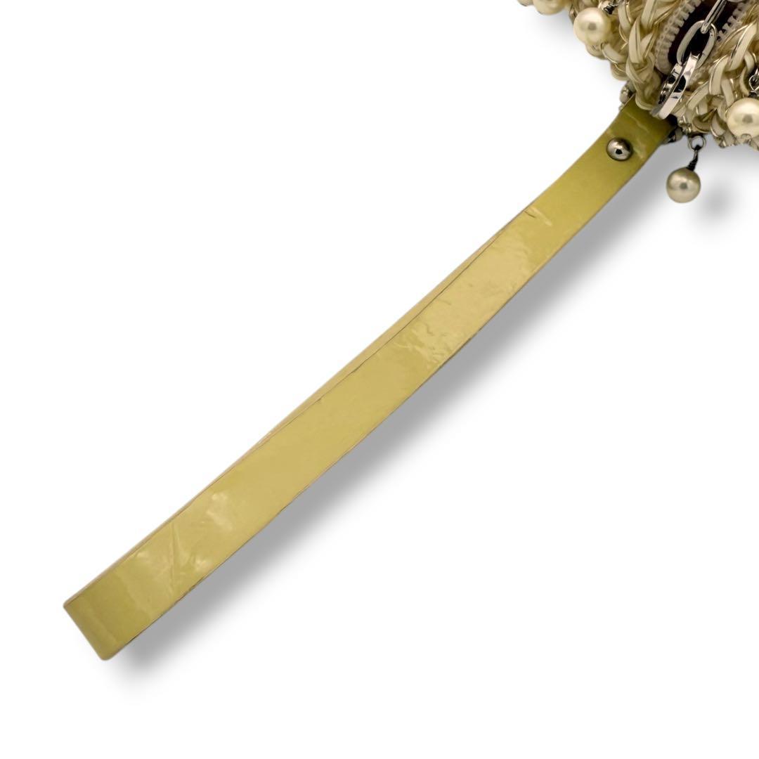 【レア品】アンテプリマ　パール　ワイヤーバッグ パーティーバッグ　ハンドバッグ