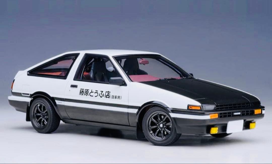 オートアート 頭文字D スプリンター トレノ プロジェクトD Ver. AE86