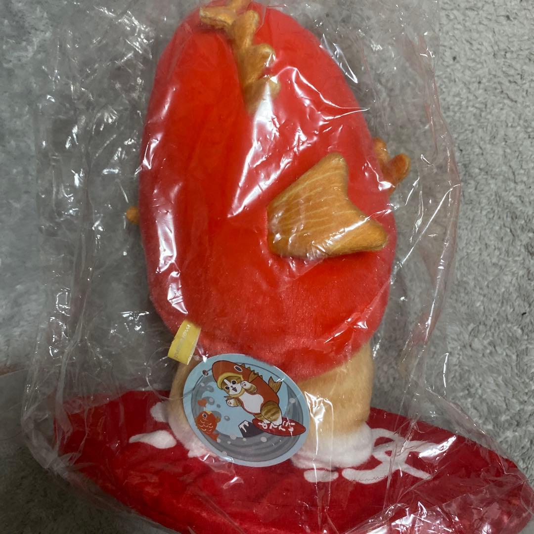 美品タグ付き　mofusand モフサンド　めで鯛にゃん　ぬいぐるみ