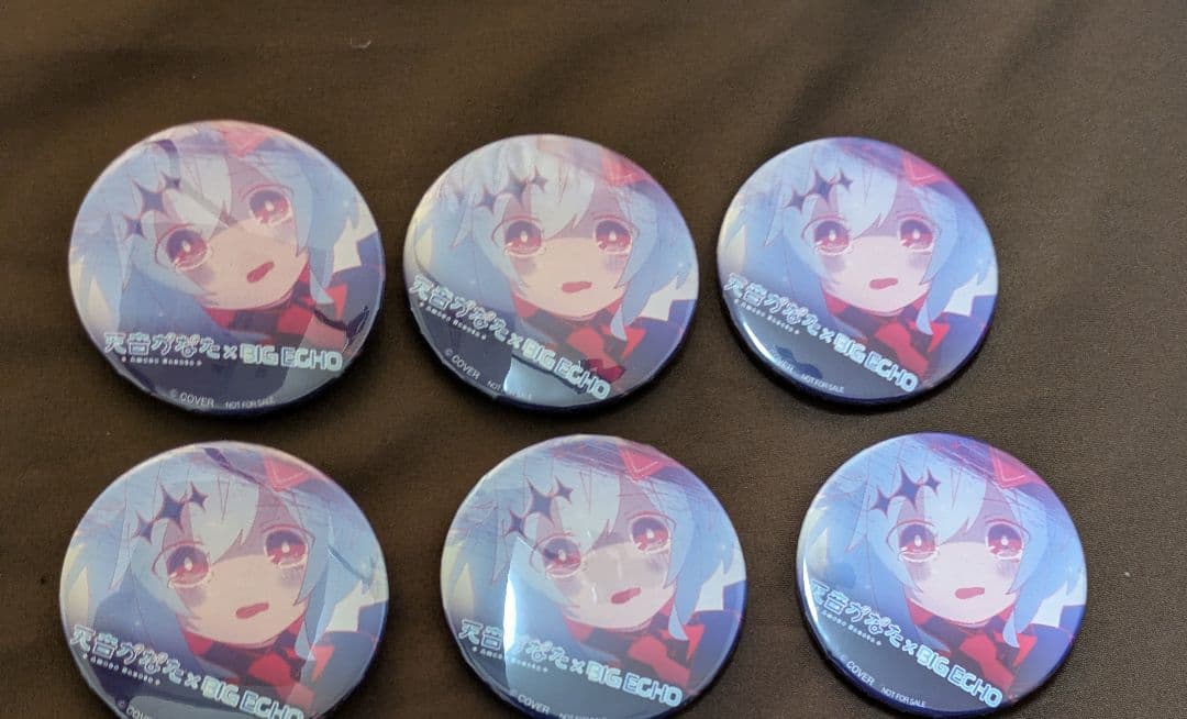 天音かなた⑤×10個　ビッグエコー　コラボ缶バッジ　ホロライブ
