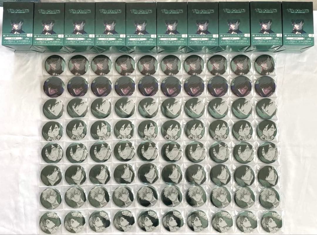 ブルーロック展 糸師凛 缶バッジ 推しキャラバッジコレクションvol.2 ブルロ