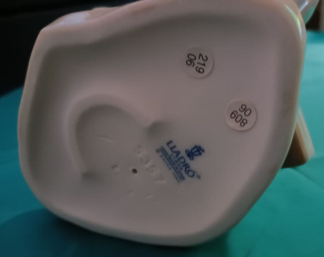 リヤドロ　LLADRO　ドン・キホーテ　スペイン　磁器　ロゴ入りスタンドセット