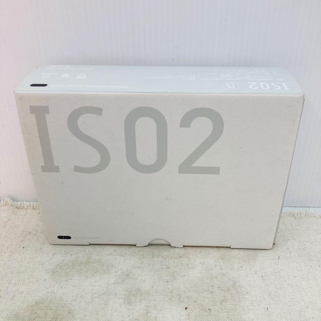 【未使用保管】東芝 TSI01SAA ブラック×ホワイト IS02 へ2