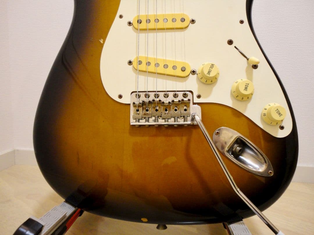 【メンテ済】Fender Japan ストラトキャスター Jシリアル st57