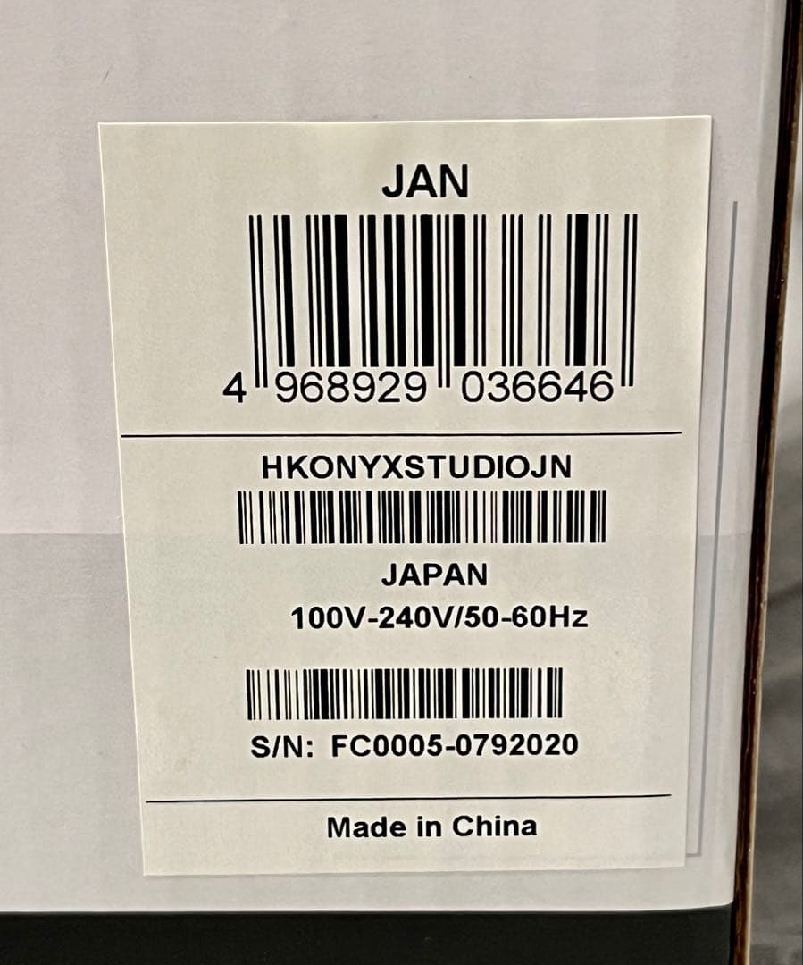 ③【新品】harman/kardon オニキススタジオ ポータブルスピーカー