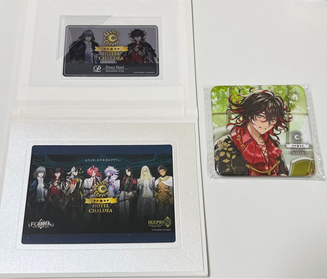 FGO カルデアホテル 非売品 缶バッチ