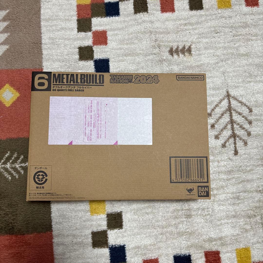 メタルビルド 魂ネイション2024 開催記念商品ダブルオークアンタ フルセイバー