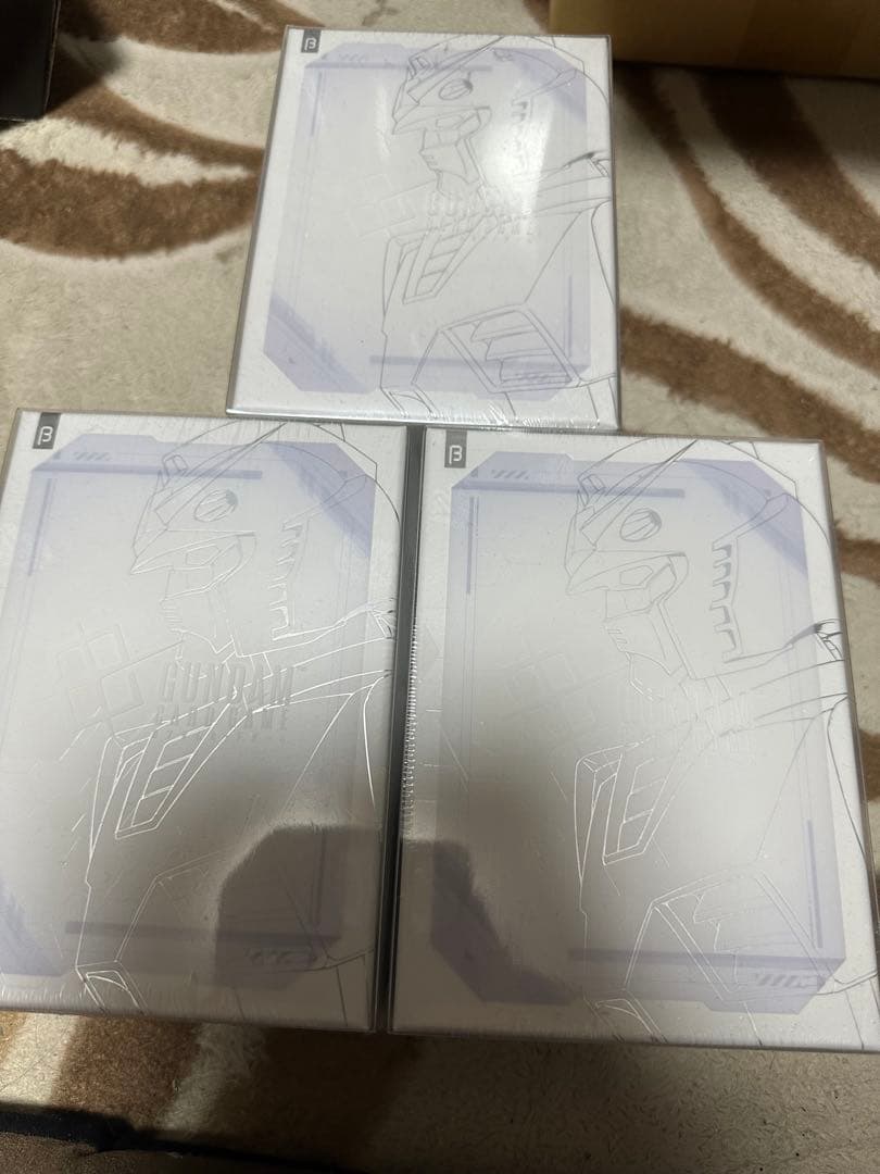 ガンダムカードゲーム リミテッドBOX Ver.β　新品未開封シュリンク付 3箱