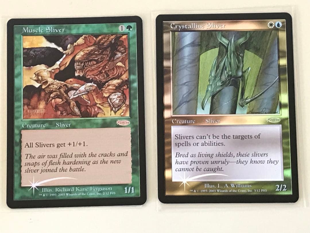 全foil スリヴァーの首領他スリヴァーセット　オマケ付き