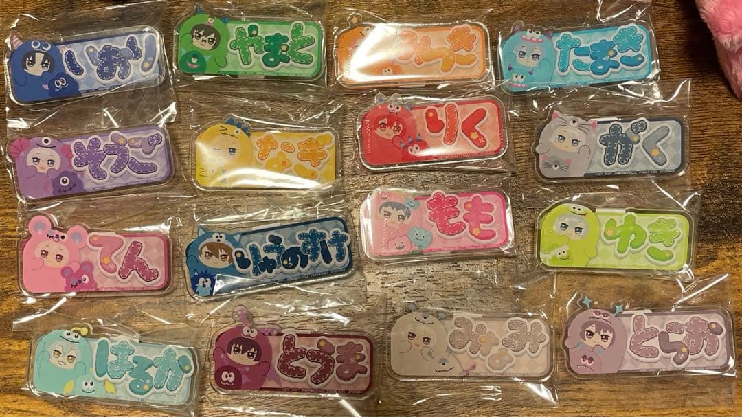 アイドリッシュセブン アイナナ モンぬい わるモフ おなまえバッジ コンプ