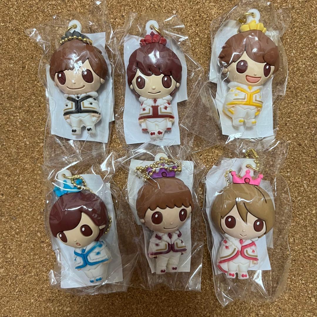 新品★キンプリ PVC キーホルダー 6個☆スイートガーデン 平野紫耀 永瀬廉