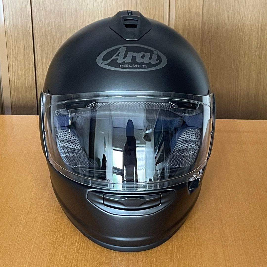 【美品】Arai VECTOR-X フルフェイス ヘルメット フラットブラック