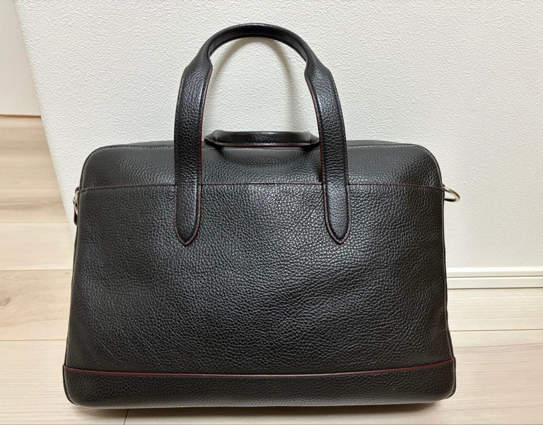 【美品】コーチ　ビジネスバッグ　2wayバッグ　ブラック