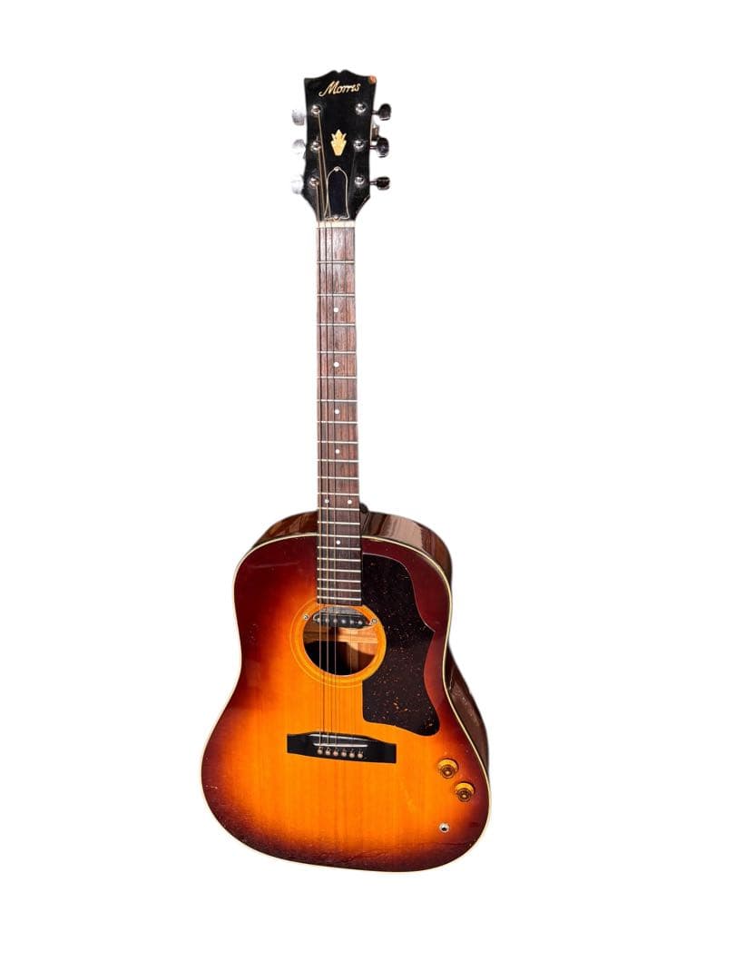 現状品　Morris WG25ビンテージギター YAMAHA 中出