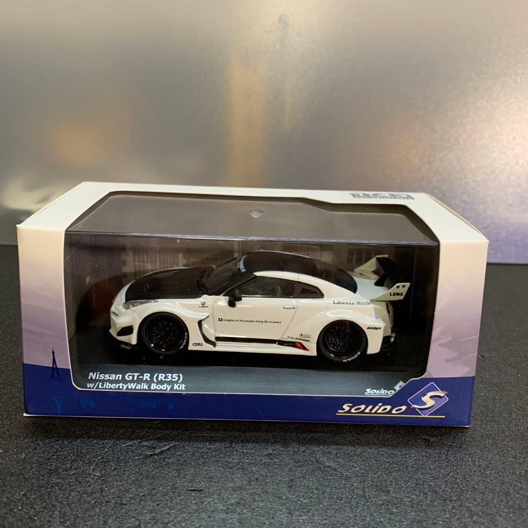 773 ソリド リバティウォーク R35 GTR 1/43ダイキャスト ミニカー
