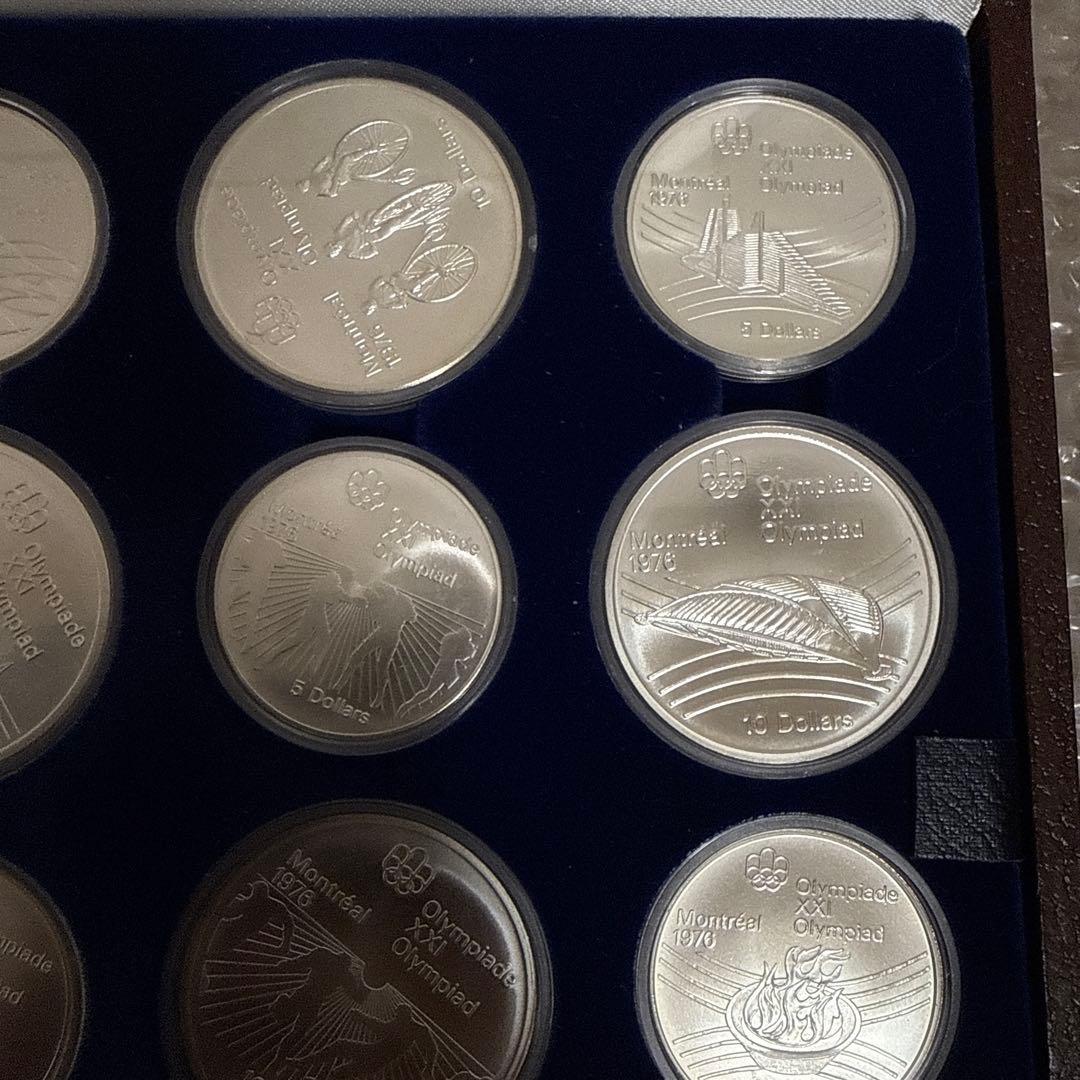 記念銀貨　カナダオリンピック　1976年　28枚