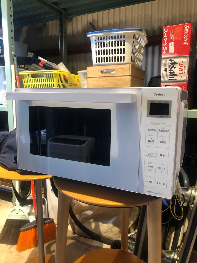 ヤマダ　YMW17RK 電子レンジ 2023年製　ホワイト