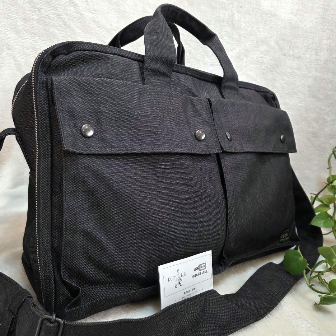 極美品 未使用級 PORTER ポーター スモーキー オーバーナイト 2way