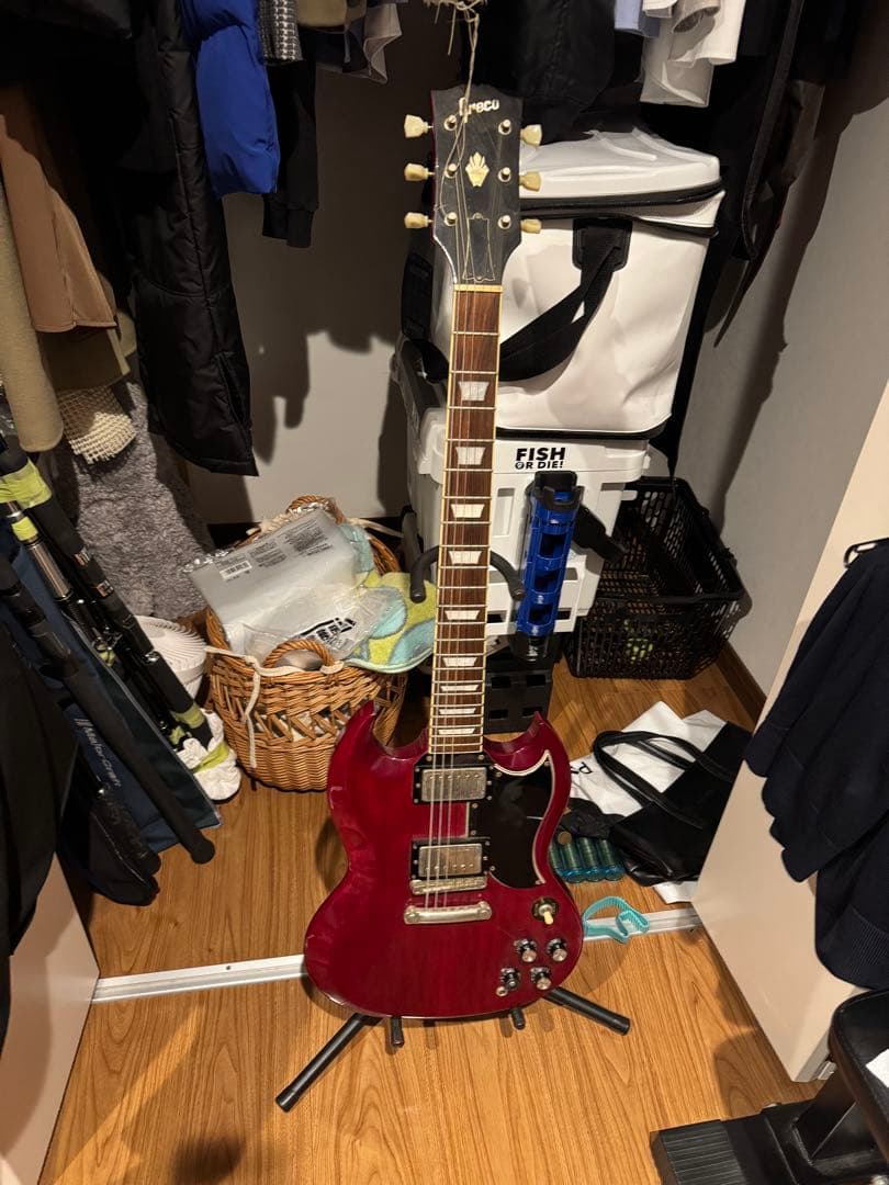 Greco SG エレキギター レッド 毎日値下げしていき売り切ります
