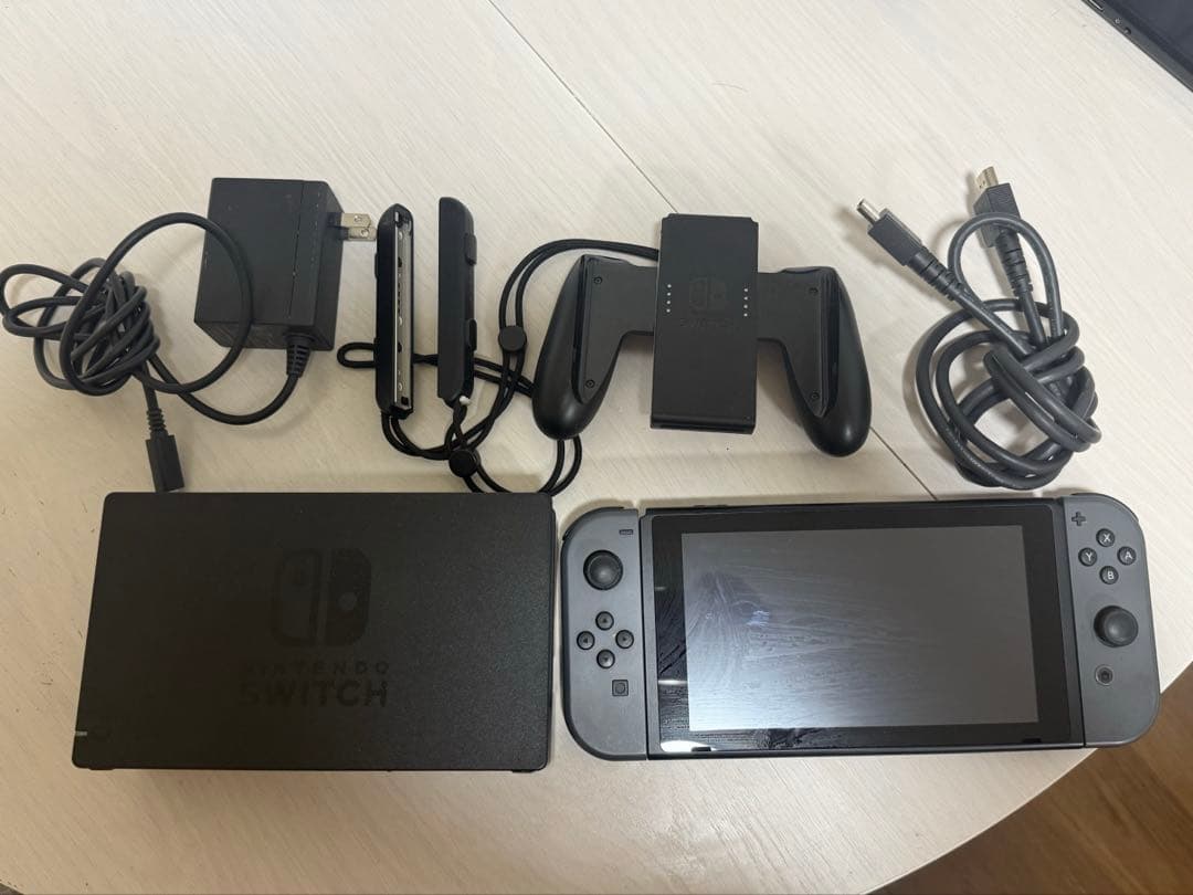 Nintendo Switch グレー　付属品完備
