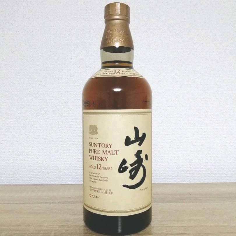 サントリーピュアモルト　山崎12年　向獅子　750ml43%
