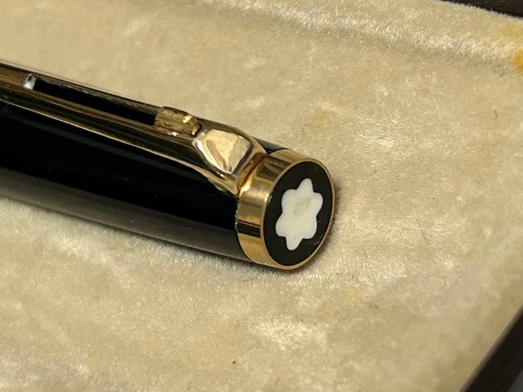 (美品)1970年代MONT BLANC ボールペン 、シャーペンシル黒