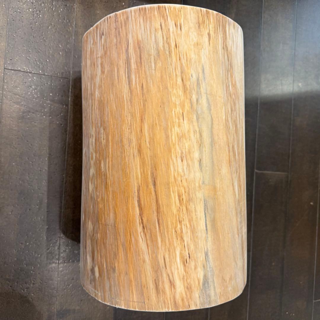 H161★天然ヒノキ★丸太★切り株★ちゃぶ台★テーブル★飾り台