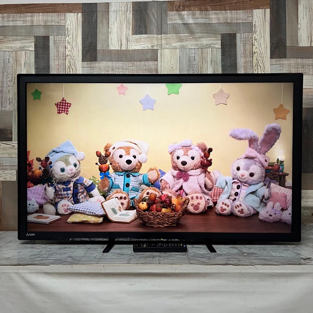 戦闘民族さん専用全国送料込三菱電機 50V型地上.BS.CS液晶テレビ外付HDD