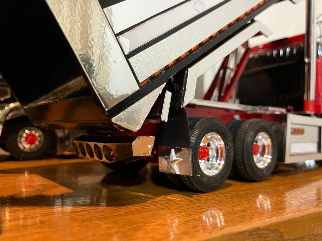 デコトラ、プロフィア、デカ箱、ダンプ、1／32、完成品