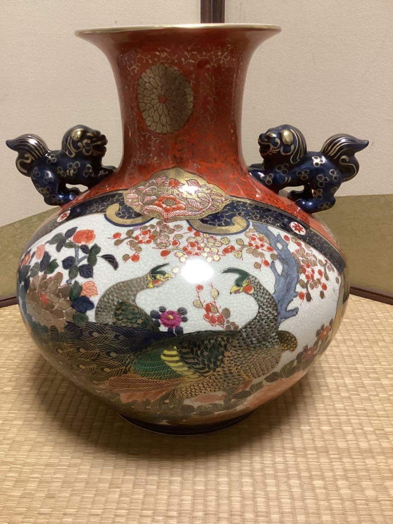 有田焼　伊万里　大壺　インテリア